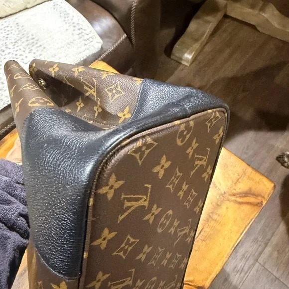 Louis Vuitton Brown and Black Monogram Flandarin Tote - Picture 4 of 15